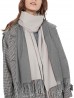 Cashmere Feeling Double Sided Solid Color Premium Scarf